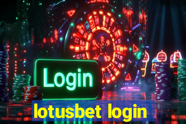 lotusbet login